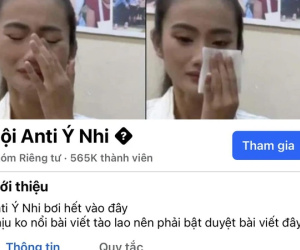 Lập nhóm anti Hoa hậu Ý Nhi liệu có vi phạm pháp luật?