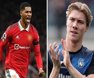 MU mua 'bom tấn' Hojlund: Rashford kỳ vọng đối tác hoàn hảo, mục tiêu ghi 40 bàn