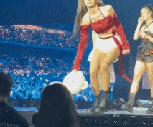 Hành động ném trả gấu bông fan Việt tặng của Lisa (BlackPink) trên sân Mỹ Đình