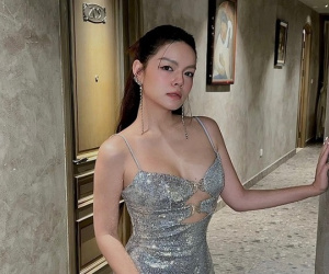 Phạm Quỳnh Anh chăm khoe vòng một trễ nải