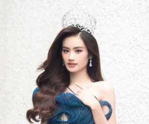Tước vương miện Hoa hậu của Ý Nhi là nặng nề