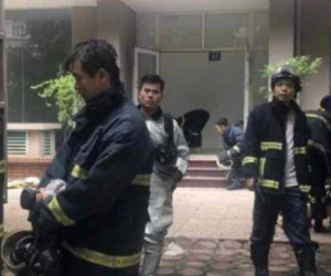 Chung cư náo loạn vì đốt vàng mã