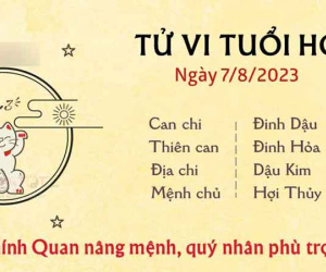 Tử vi 12 con giáp hôm nay - thứ 2 ngày 07/08/2023: Dậu uể oải, Hợi có quý nhân phù trợ