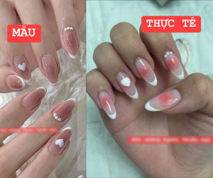 Ngồi gần 6 tiếng nhận về bộ nail khác xa hàng mẫu, nhìn hóa đơn cô gái mới tá hỏa: 'Làm giàu không khó nhỉ?'