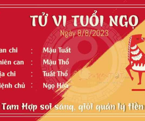 Tử vi 12 con giáp hôm nay - thứ 3 ngày 08/08/2023: Ngọ quản lý tiền tốt, Mùi làm 1 tiêu 10