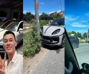 ‘Xế hộp’ của Văn Thanh mua từ ‘trùm buôn siêu xe’ gặp tai nạn?