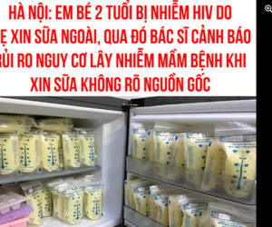 Xôn xao bé 2 tuổi ở Hà Nội nhiễm HIV vì mẹ xin sữa ngoài, BS nói một câu khiến nhiều người thở phào