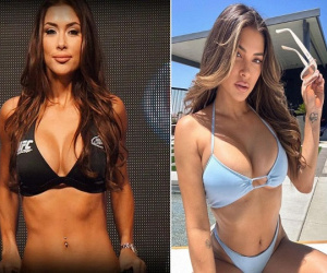 Trang phục xuyên thấu của ring-girl nóng bỏng nhất làng UFC