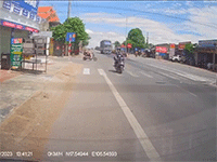 Sang đường bất cẩn như
