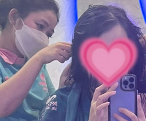 'Kiếp nạn' của cô gái gội đầu dưỡng sinh: Bị rối tóc đến mức phải đến salon cắt