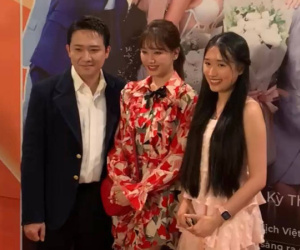 Jenny Huỳnh có hành động được khen lễ phép với vợ chồng Trấn Thành