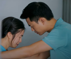 Làng trong phố tập 10: Vừa định 'núp váy vợ', Hiếu lại hiểu lầm Hoài có tình ý với sếp