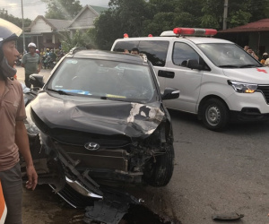 Tạm đình chỉ cán bộ Cục thuế Quảng Trị say rượu, lái xe gây tai nạn chết người