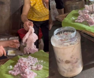 Món đặc sản gây hoang mang cõi mạng: Thịt lợn 'hạ thổ' 2 - 3 năm mới đem lên ăn, chỉ đãi khách quý