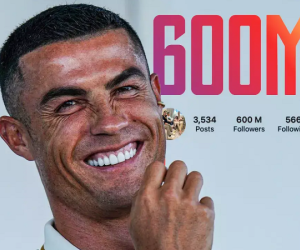Ronaldo qua mặt Messi trở thành người đầu tiên vượt mốc 600 triệu follower trên Instagram