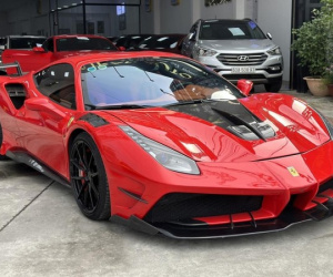 Đại gia Bình Dương chi hơn 3 tỷ độ Ferrari 488 GTB giá 14,5 tỷ