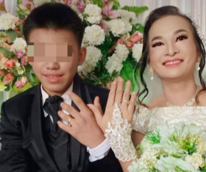 Người phụ nữ 41 tuổi gây sốc dư luận khi kết hôn với con trai 16 tuổi của bạn thân