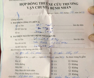 Bị chặt chém 16 triệu đồng tiền xe cấp cứu, cha phải bỏ xác con vào thùng xốp đưa về quê