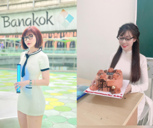 Hot girl giám thị ngày nào giờ đã thành giảng viên tiếng Pháp: Cô giáo thế này thì chắc không sinh viên nào muốn cúp học
