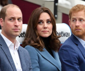 Công nương Kate chìa cành ô liu với Harry