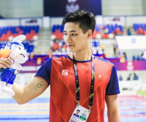 Sau lùm xùm với Hoa hậu Ý Nhi, kình ngư Kim Sơn rời đội tuyển bơi quốc gia