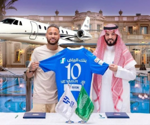 Neymar được biệt dãi như ông hoàng tại Saudi Arabia