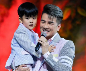 Đàm Vĩnh Hưng 'chơi lớn', dựng cả vườn cổ tích mừng sinh nhật con trai