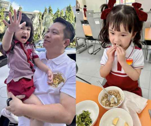 Đoàn Di Băng cho con học mẫu giáo 350 triệu/năm, nhìn cơm trưa đạm bạc nói đúng 1 câu ai cũng đồng tình