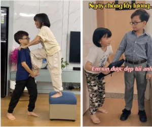 Cuộc sống hôn nhân hài hước của cặp đôi 'tí hon'