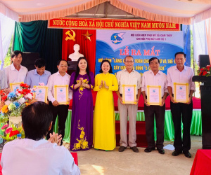 Thêm 7 nam giới ở Quảng Trị trở thành hội viên hội phụ nữ