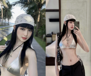 'Hot girl đời đầu' Tâm Tít diện bikini 'bỏng mắt', ngoài 30 vẫn 'chặt chém' đàn em cực ngọt