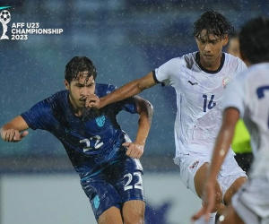 Kết quả U23 Đông Nam Á: U23 Thái Lan thắng U23 Campuchia trong trận 'thuỷ chiến'