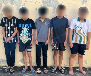 Nhóm 'trẻ trâu' 3 lần mang vũ khí chặn xe cướp tài sản trong vòng 5 ngày