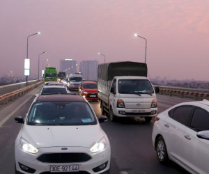 Cầu Thăng Long cấm xe qua tầng 2 trong 3 đêm để phục vụ kiểm định, hướng di chuyển mới người dân cần biết