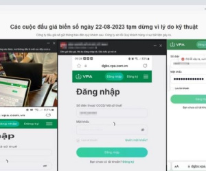 11 biển số ô tô siêu đẹp sẽ được đấu giá lại vào tháng 9