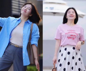 Gợi ý lên đồ mùa thu ngọt ngào, thanh lịch cho cô nàng có vóc dáng tròn trịa