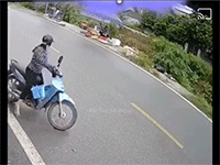 Nhìn ngó kỹ càng các phương tiện giao thông, người phụ nữ vẫn gặp cái kết đau đớn khi sang đường