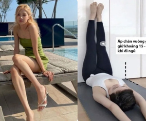 8 thói quen đơn giản giúp đôi chân thon dài
