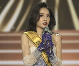 Á hậu Hồng Hạnh 'vấp' 3 lần khi thi ứng xử: Xử lý thông minh pha lúng túng hay chiến lược ngay từ đầu!