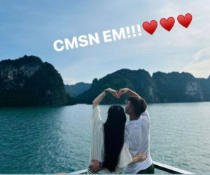 Quang Hải lần đầu tiên công khai đăng ảnh cùng bạn gái Chu Thanh Huyền