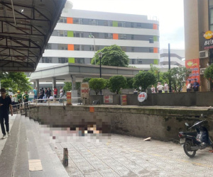 Rơi từ tầng cao chung cư ở Hà Nội, nam thanh niên tử vong