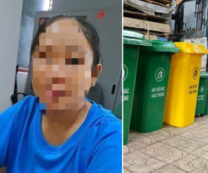 Tạm giữ một phụ nữ vì tội vứt bỏ con mới đẻ trong thùng rác