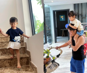 Loạt ảnh đáng yêu của con gái Cường Đô La - Đàm Thu Trang trong ngày nghỉ lễ