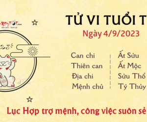 Tử vi thứ 2 ngày 4/9/2023 của 12 con giáp: Hợi được ủng hộ, Dần sa sút