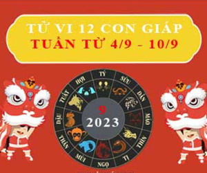 Tử vi tuần mới của 12 con giáp từ 4 - 10/9/2023: Dậu đào hoa, Thân thất vọng