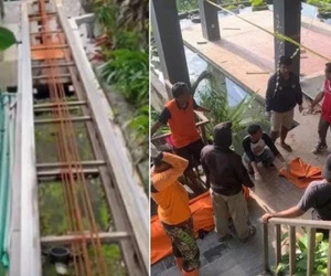 Thang máy rơi tự do 100 mét xuống khe núi, camera ghi lại khoảnh khắc trước khi toàn bộ nạn nhân tử vong thương tâm