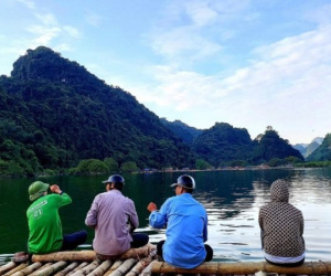 Thảo nguyên Đồng Lâm mùa ngập nước