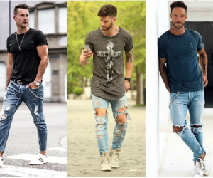 Quần jeans rách nam và câu chuyện ra đời đầy thú vị
