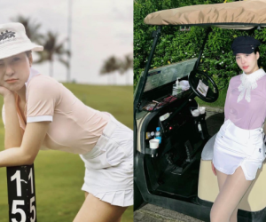 Từng khẳng định 'chơi golf để kiếm đại gia', nay hot girl Trâm Anh lại 'quay ngoắt 180 độ'