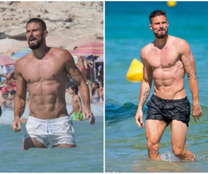 Bí quyết để 'Quý ông sân cỏ' Olivier Giroud sở hữu body đẹp không kém gì CR7